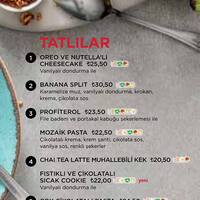 Bigchefs Menu Bigchefs Tarabya Merkez Istanbul Icin Menu