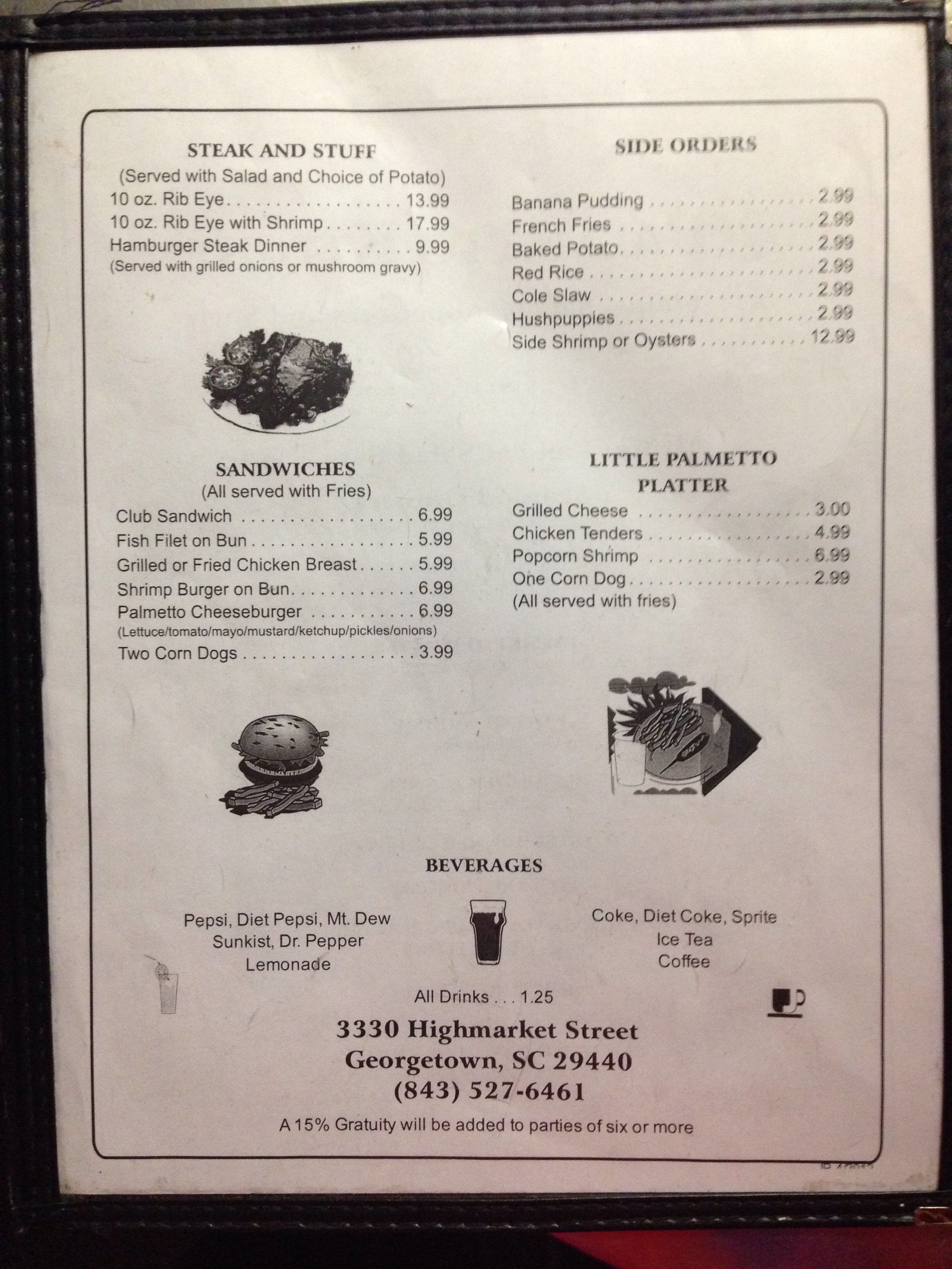 Palmetto Kitchen Menu Menu For Palmetto Kitchen Georgetown   336499f1dc218342ad473d0d7e56d496 