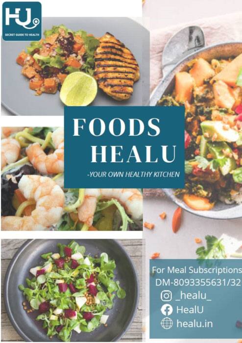 Foods Healu menu
