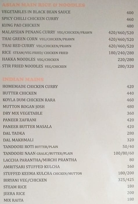 7 Barell Brew Pub menu
