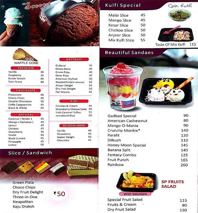 Cream Chills Menu, Menu for Cream Chills, Owale, Thane West, Thane Zomato