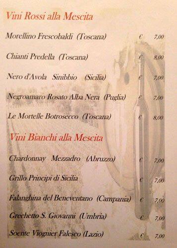 Menu di Ristorante Carioca 