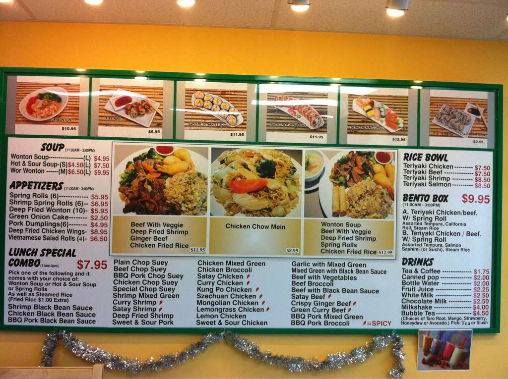 So Good Express menu