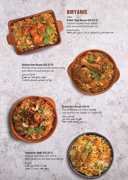 Menu at Barbeque Nation, Abu Dhabi, F99F+Q29