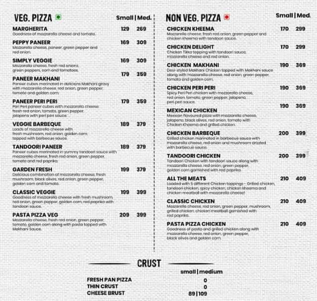 Menu of Cafe Morden, Balewadi, Pune