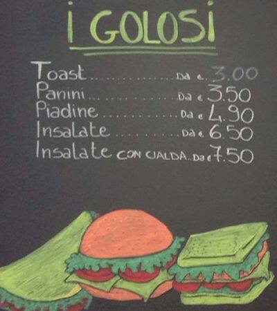 Menu di Mister Bar 