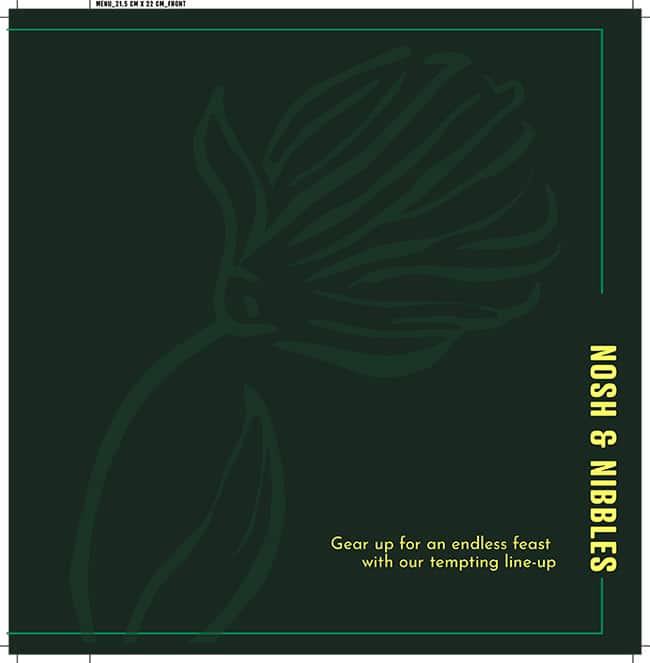 Menu of Garden City Beer Collective, Yelahanka, Bangalore