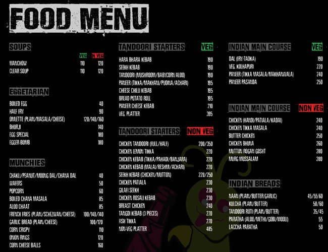 Quarter Pillar Menu, Menu for Quarter Pillar, Khar, Mumbai Zomato