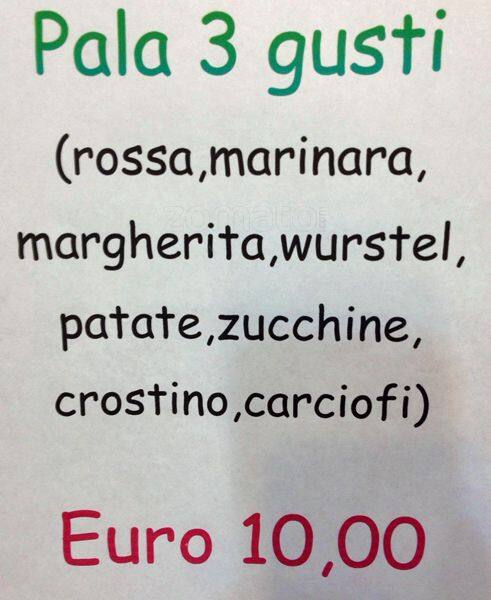 Menu di Pizza Pane e... 
