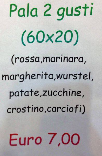 Menu di Pizza Pane e... 