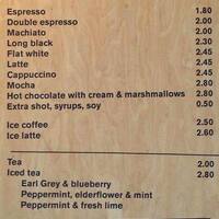 Fika Menu Menu For Fika Bow London
