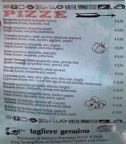 Menu di Grazia & Graziella 