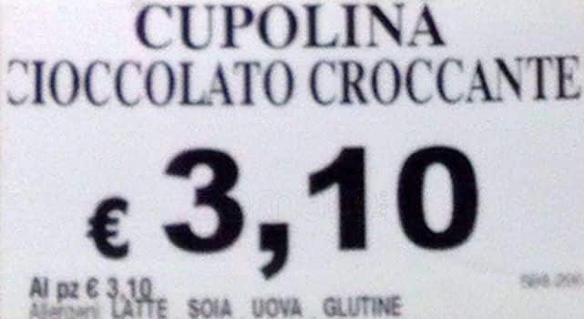 Menu di Bar Atlantic Losanna 