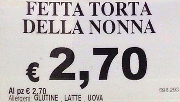 Menu di Bar Atlantic Losanna 