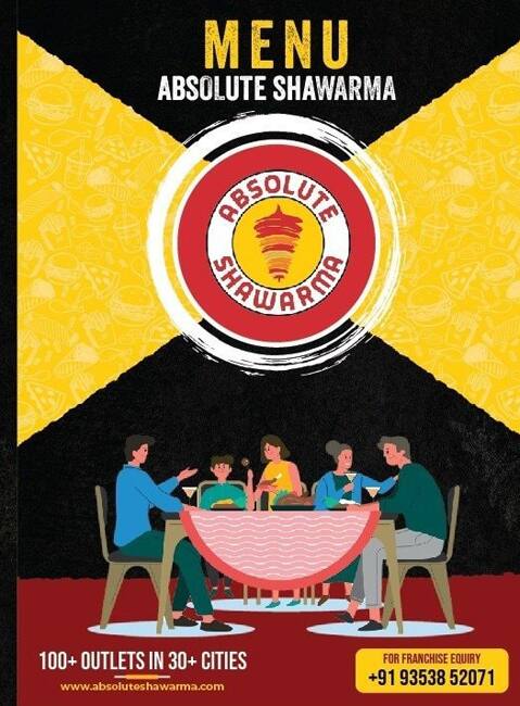 Menu of Absolute Shawarma, Kadubeesanahalli, Bangalore