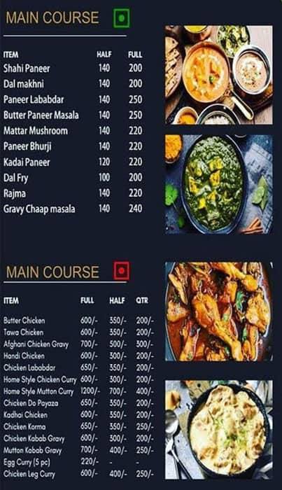 Menu of Grills And Buns, Paschim Vihar, New Delhi