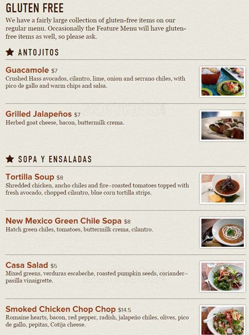 Cactus Menu, Menu for Cactus, West Seattle, Seattle Urbanspoon/Zomato