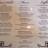 Hummus Kitchen Menu Menu For Hummus Kitchen Upper East Side New