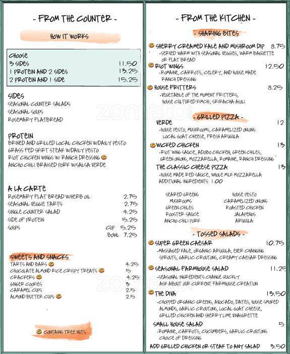 Fresh Thymes Eatery Menu, Menu for Fresh Thymes Eatery, Boulder