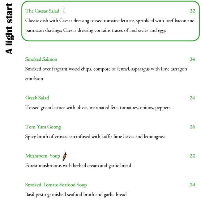 Kites Restaurant Holiday Inn Menu Zomato Malaysia