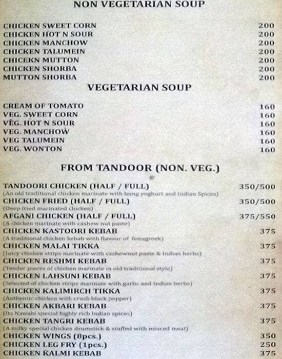 Menu at Delly Belly, New Delhi, 2, Near Metro Pillar 228