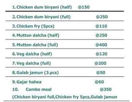 Salt and pepper catering menu online