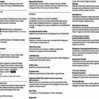 Panera Bread Menu Menu For Panera Bread East Plano Plano