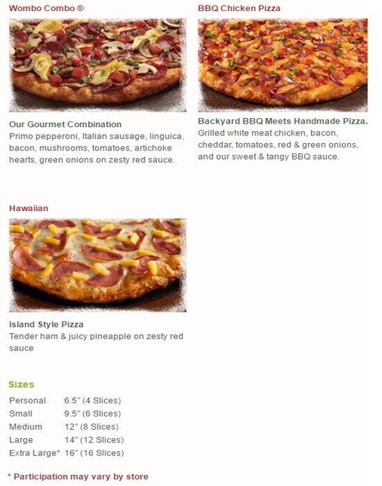 At Round Table Pizza Restaurant Winters The Restaurant Information Including Round Table Pizza Items And S May Have Been Modified Since Last Website Update