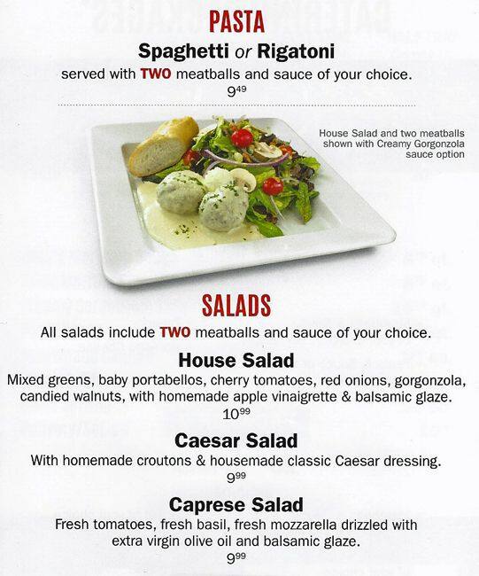 Brooklyn Meatball Menu, Menu for Brooklyn Meatball, Downtown, Houston