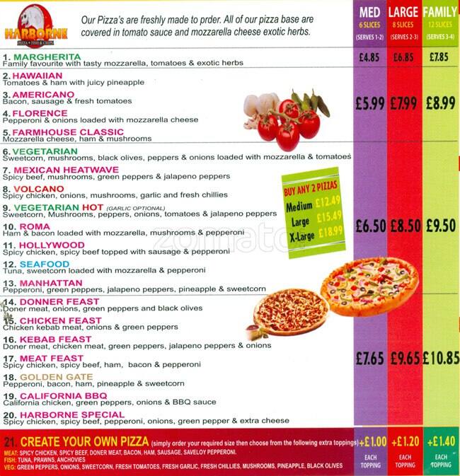 King S Menu Menu For King S Harborne Birmingham