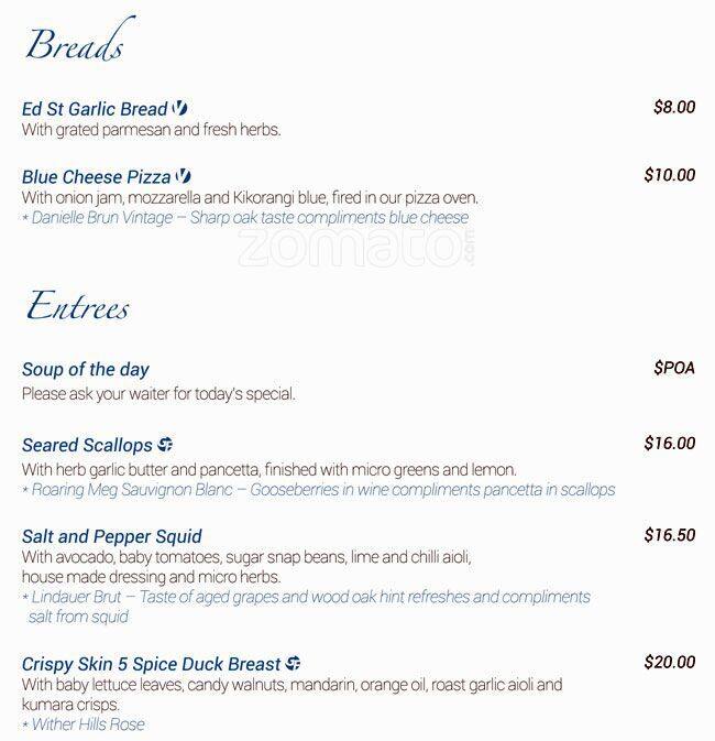 Portobello Menu, Menu for Portobello, Pukekohe, Auckland Menumania/Zomato