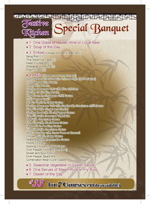 Festive Kitchen Menu Menu For Festive Kitchen Northbridge Perth