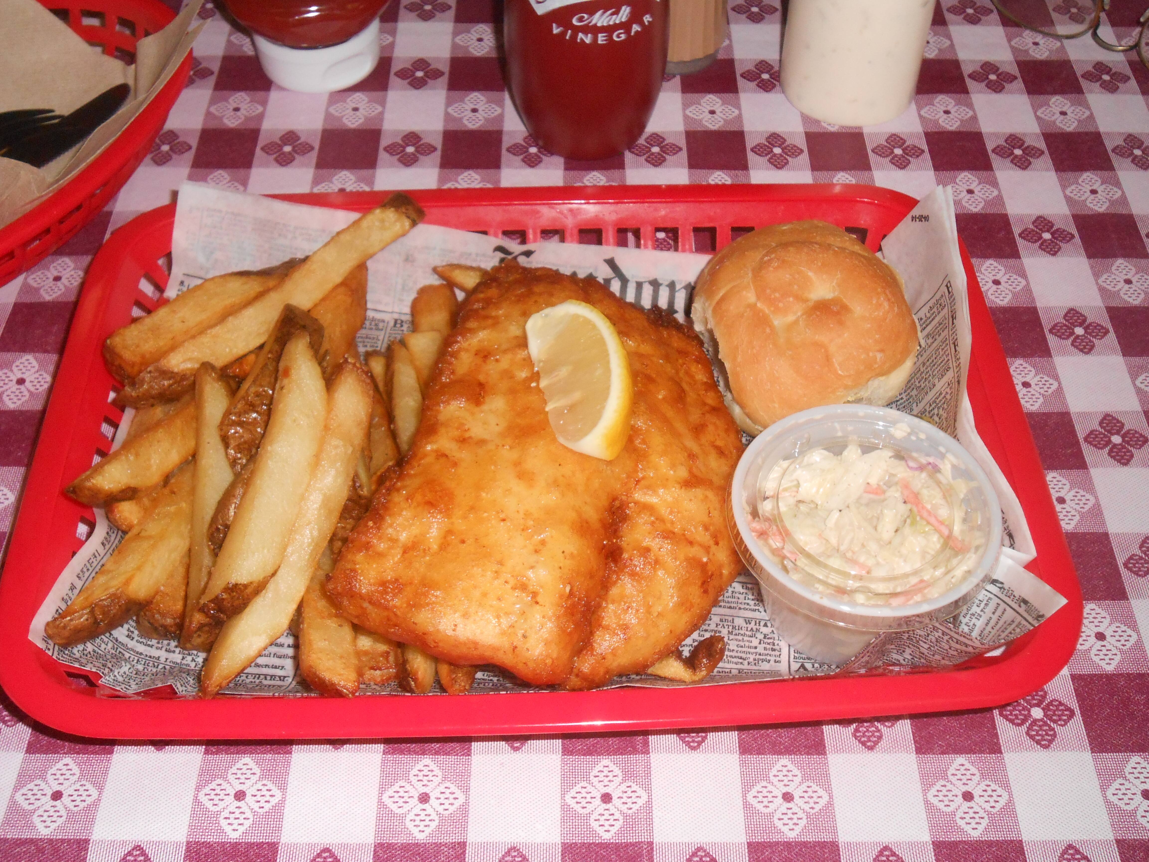Menu at Ok UK Fish n Chip restaurant, North Fort Myers