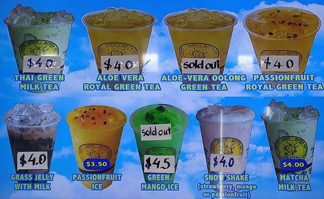 Carta de Healthy Cup