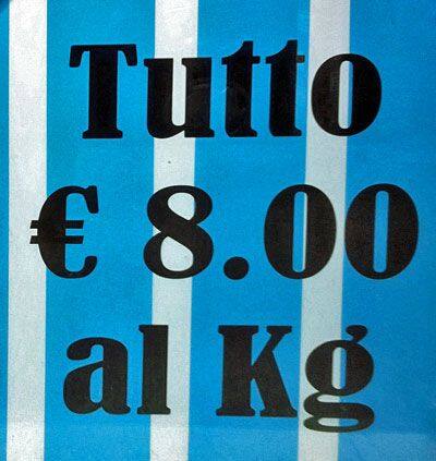 Menu di Pasticceria BENEDETTO 