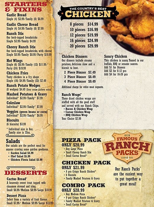 Pizza Ranch Menu, Menu for Pizza Ranch, Schofield, Schofield - Urbanspoon/Zomato