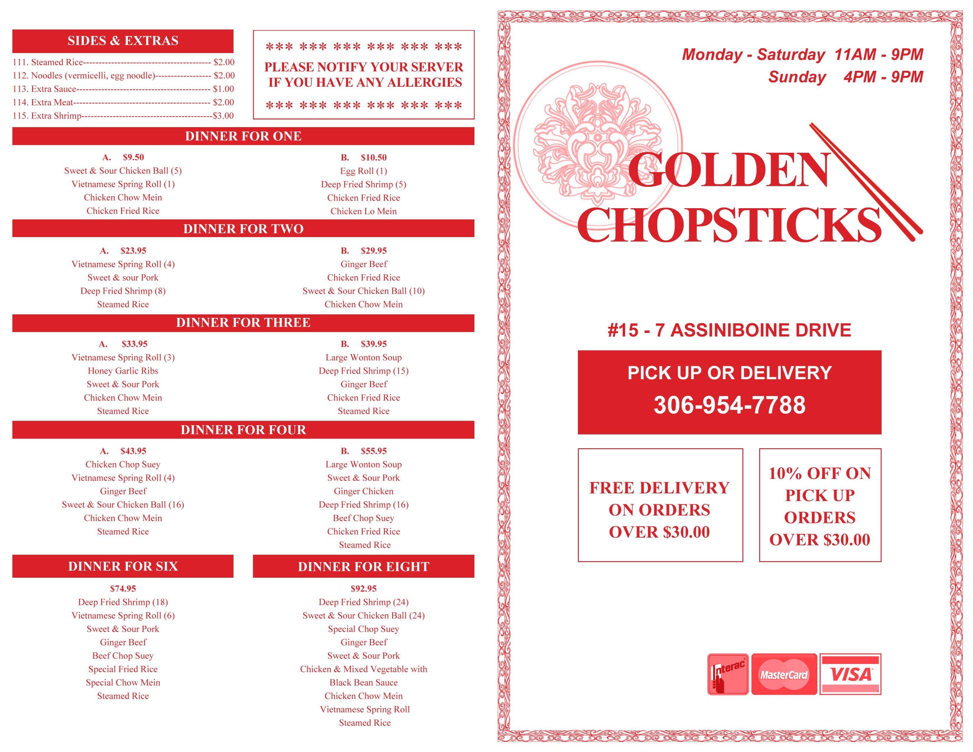 golden chopsticks