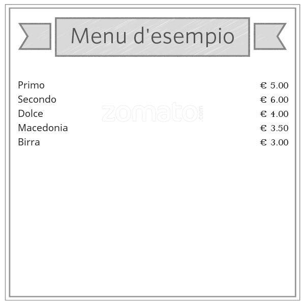 Menu di I Costantino'S Srl da costantino 