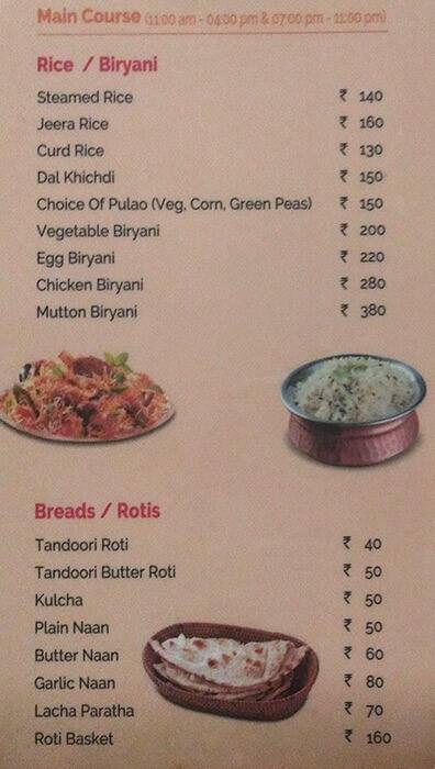 Magnus Amara - MultiCuisine Restaurant, Open 24 hours menu