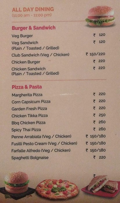 Magnus Amara - MultiCuisine Restaurant, Open 24 hours menu