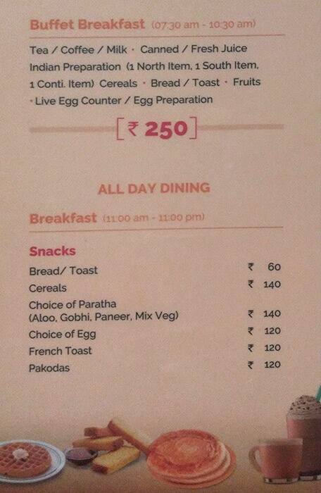 Magnus Amara - MultiCuisine Restaurant, Open 24 hours menu