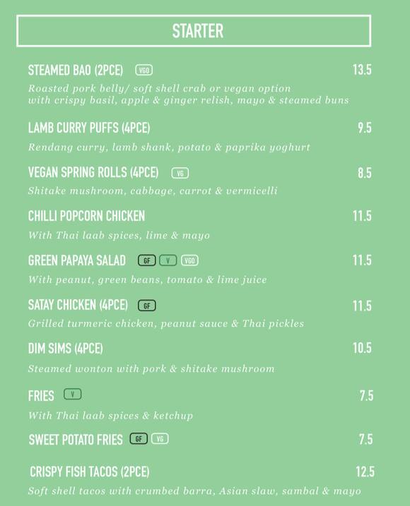 Pawpaw Asian Kitchen Menu, Menu for Pawpaw Asian Kitchen, Hawthorne