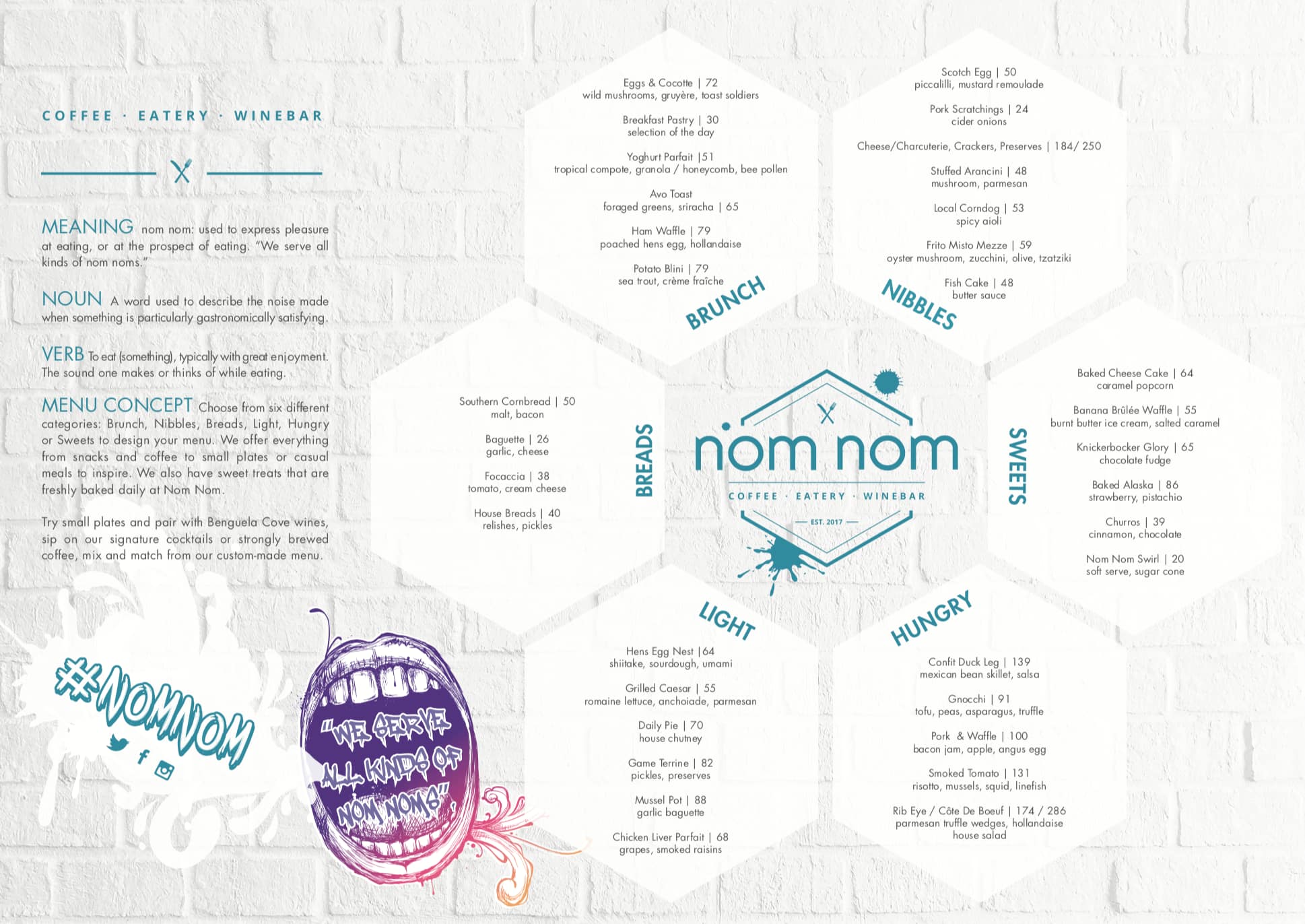 Nom Nom Menu, Menu for Nom Nom, Somerset West, Cape Town Zomato SA