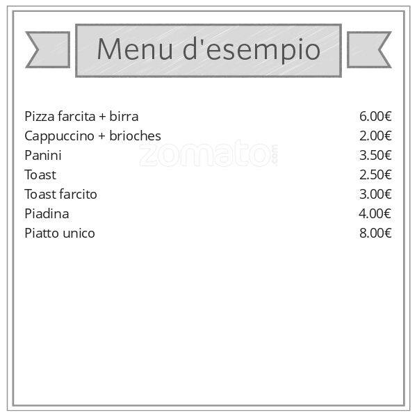 Menu di FANTASY COCKTAIL BAR 
