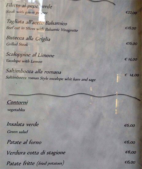 Menu di Il Corsaro 