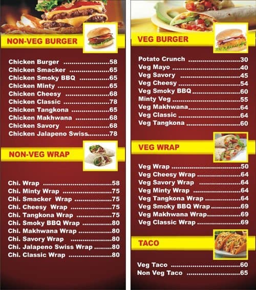 Menu at La Bistro 23, Vasai
