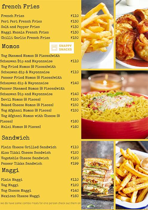 Ching's Chinese udaipur menu
