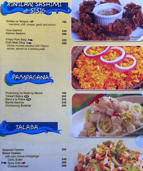 Fiesta Island Seafood Hub Menu Zomato Philippines