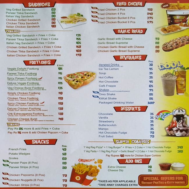 grillinn krishnanagar lucknow menu