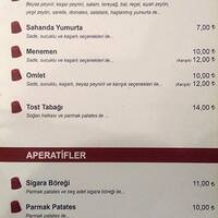Osmanli Cafe Menu Menu Untuk Osmanli Cafe Cennet Istanbul
